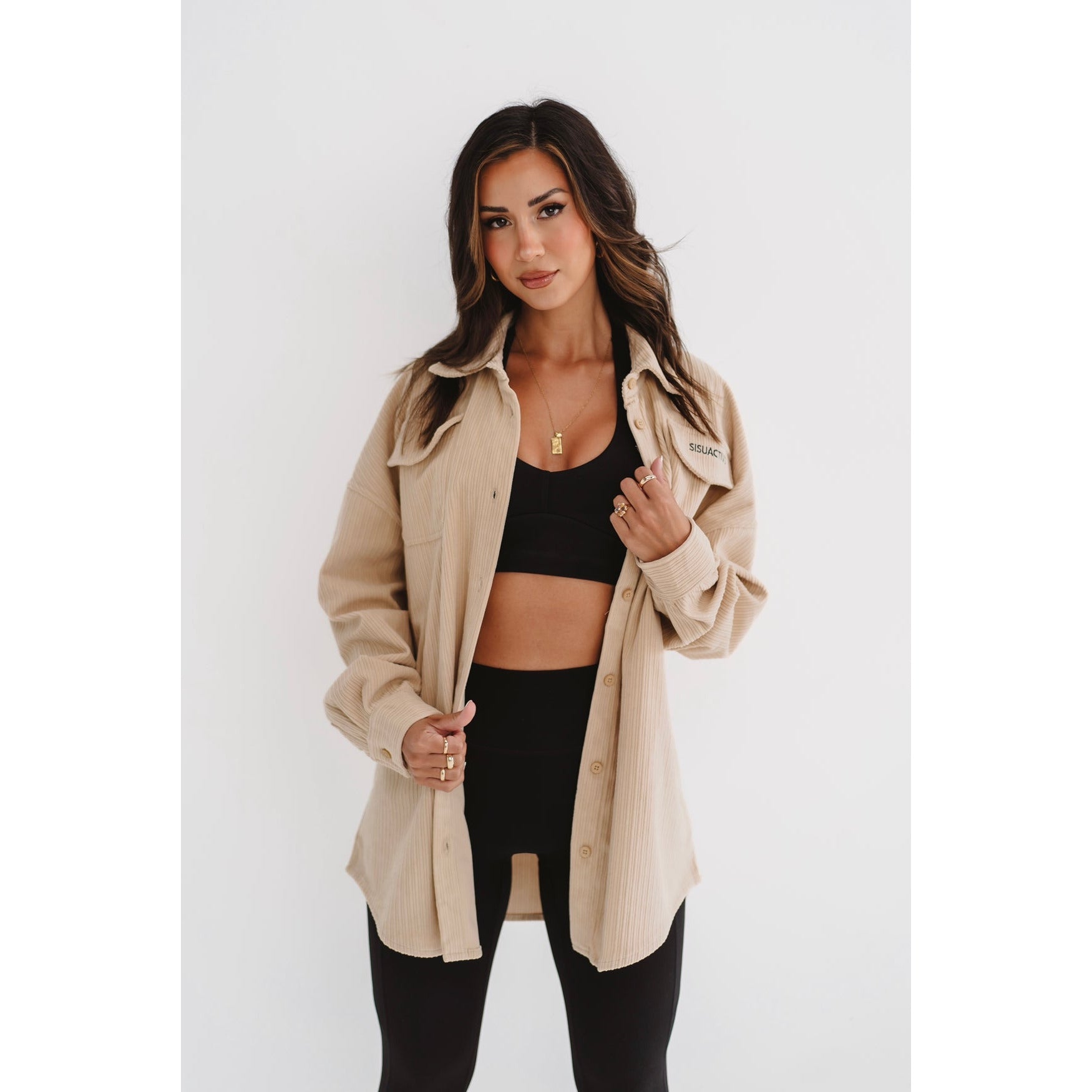 oversized corduroy jacket