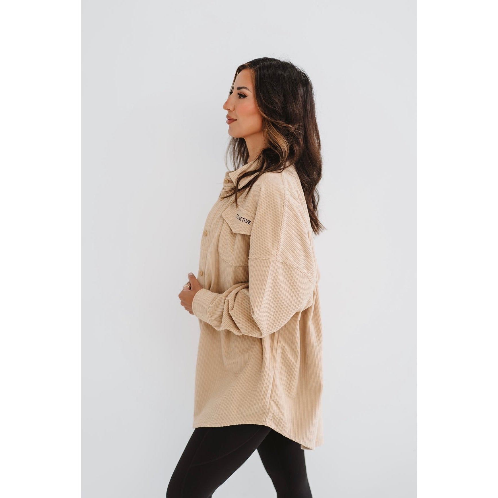 oversized corduroy jacket