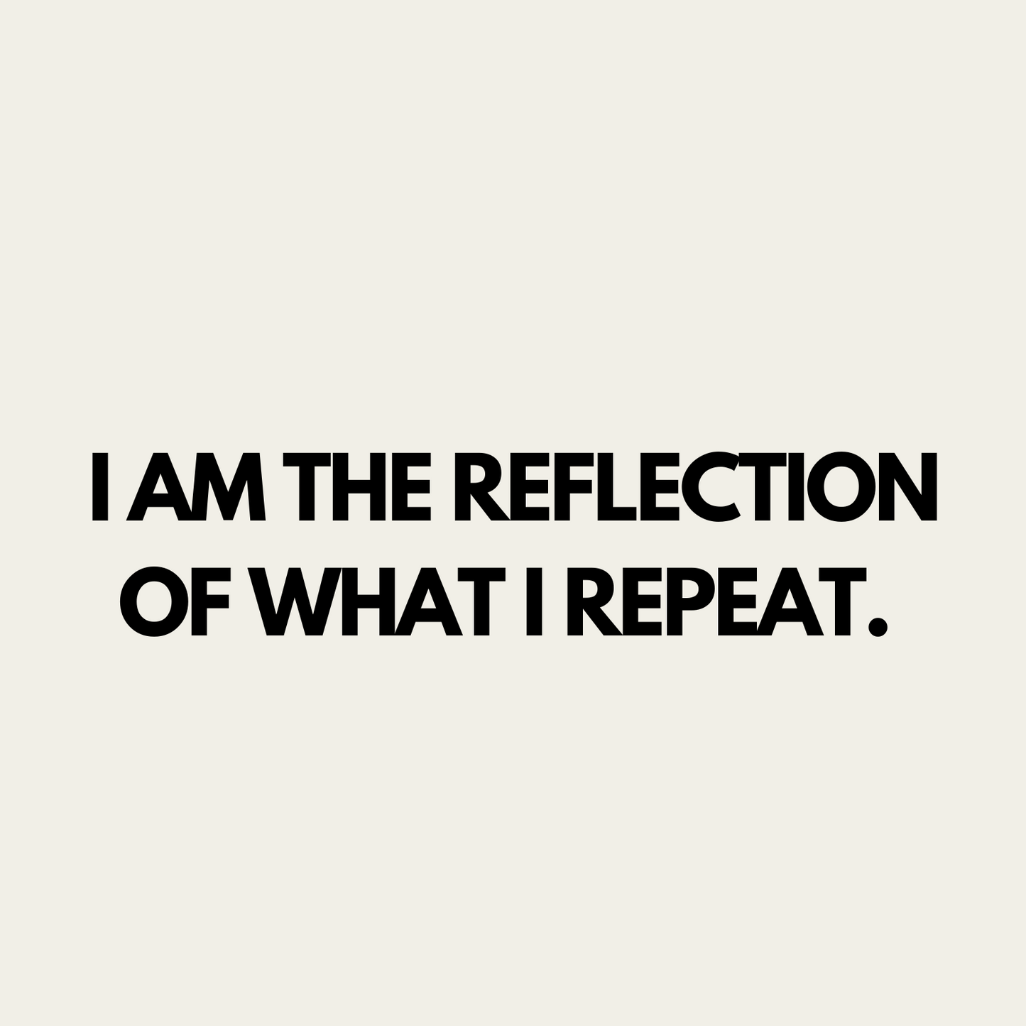 Mirror Sticker (White)