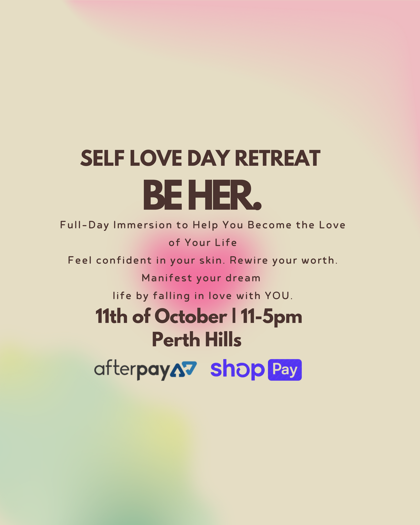 BE HER -  DAY RETREAT