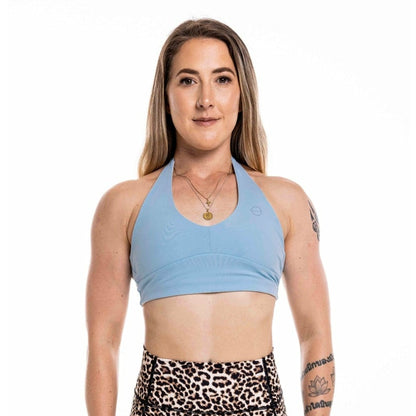 blue sport bra